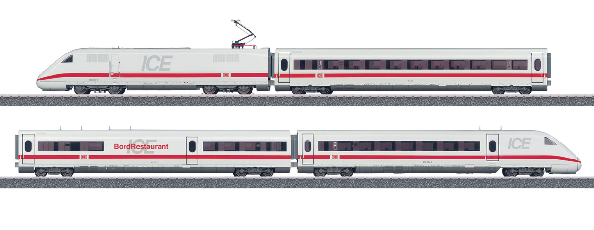 H0 1:87 Märklin 36712 Start up Digital Tren locomotora ICE 2 serie 402 DB