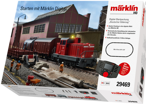 H0 1:87 Märklin 29469 Digital Caja de iniciación en digital "Servicio moderno de maniobras" DB