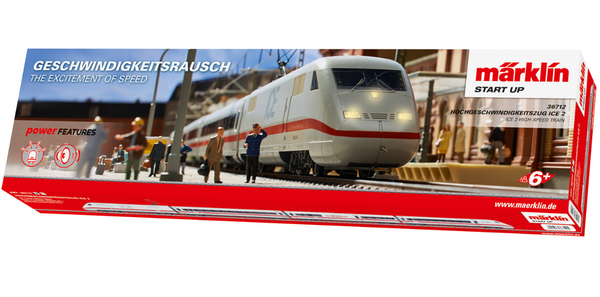H0 1:87 Märklin 36712 Start up Digital Tren locomotora ICE 2 serie 402 DB