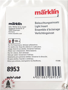Z 1:220 escala Märklin 8953 Inserto de alumbrado Light Insert