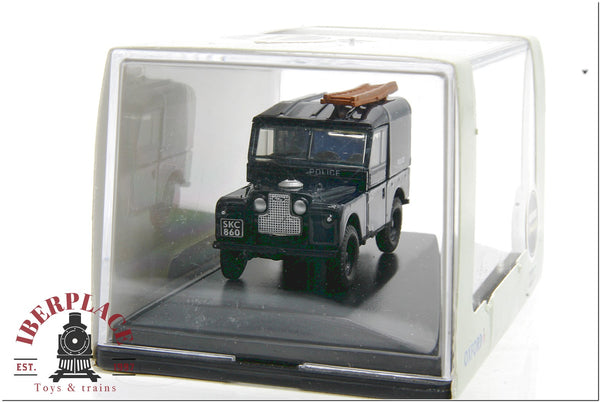 1:76  escala auto-modelismo Oxford 76LAN188007 Land rover Liverpool city Polizei