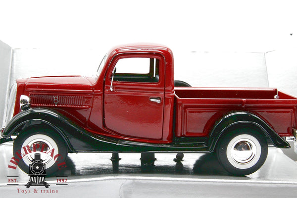 1:34 escala auto-modelismo Ford Pickup 1937 coche antiguo en metal
