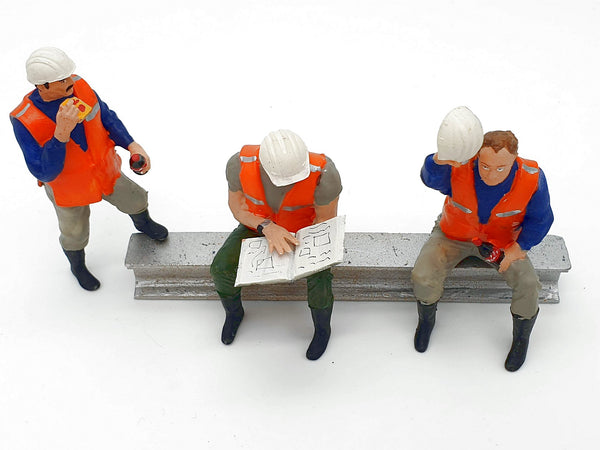 G escala 1:22,5 figuras Iberplace 40005 Obreros de construcción Set modelismo