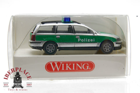 1/87 escala H0 auto-modelismo Wiking 104 21 32 Polizei VW Passat Variant