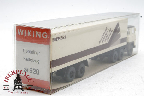 Wiking 24520 camión LKW Truck Scania Siemens escala H0 1:87 automodelismo ho 00