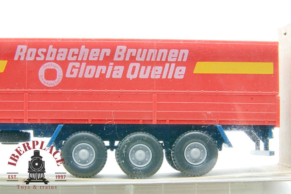 Wiking 517 Camión Truck LKW MAN Rosbacher Brunnen Gloria Ho escala 1/87 automodelismo ho 00