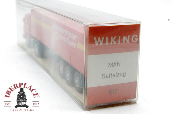 Wiking 517 Camión Truck LKW MAN Rosbacher Brunnen Gloria Ho escala 1/87 automodelismo ho 00