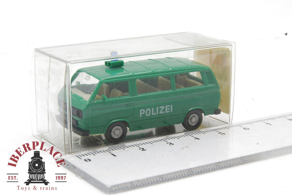 Wiking Coche Volkswagen VW Policía PKW Car  Ho escala 1/87 automodelismo ho 00