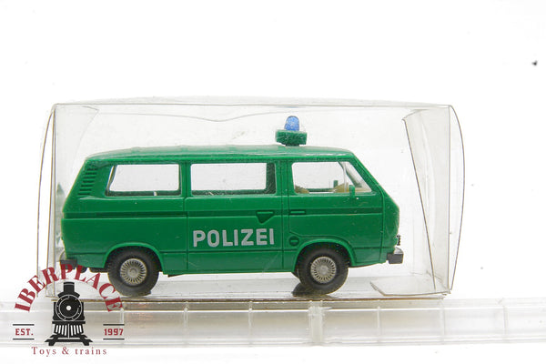 Wiking Coche Volkswagen  VW Policía PKW Car Ho escala 1/87 automodelismo ho 00