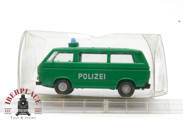 Wiking Coche Volkswagen  VW Policía PKW Car Ho escala 1/87 automodelismo ho 00