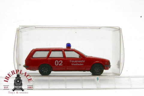 Herpa coche bomberos Opel berlina car PKW  Ho escala 1/87 automodelismo ho 00