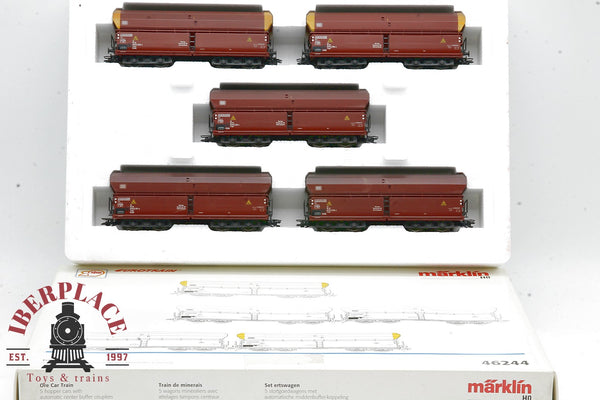 Märklin 46244 set de vagones mercancías de minería DB  H0 escala 1:87