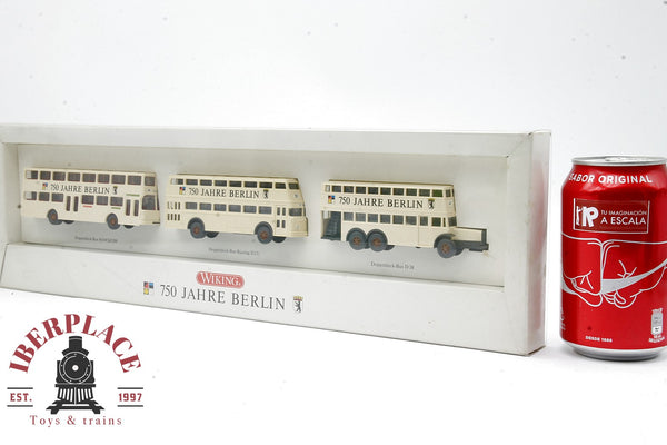 Wiking 50 jahre Berlín buses Ho escala 1/87 automodelismo model cars