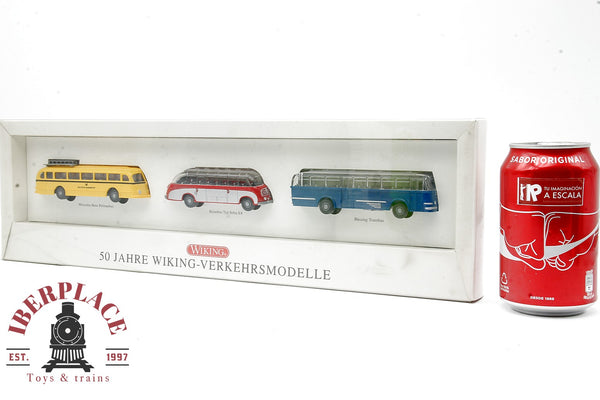 Wiking 50 jahre verkehrsmodelle buses Ho escala 1/87 automodelismo model cars