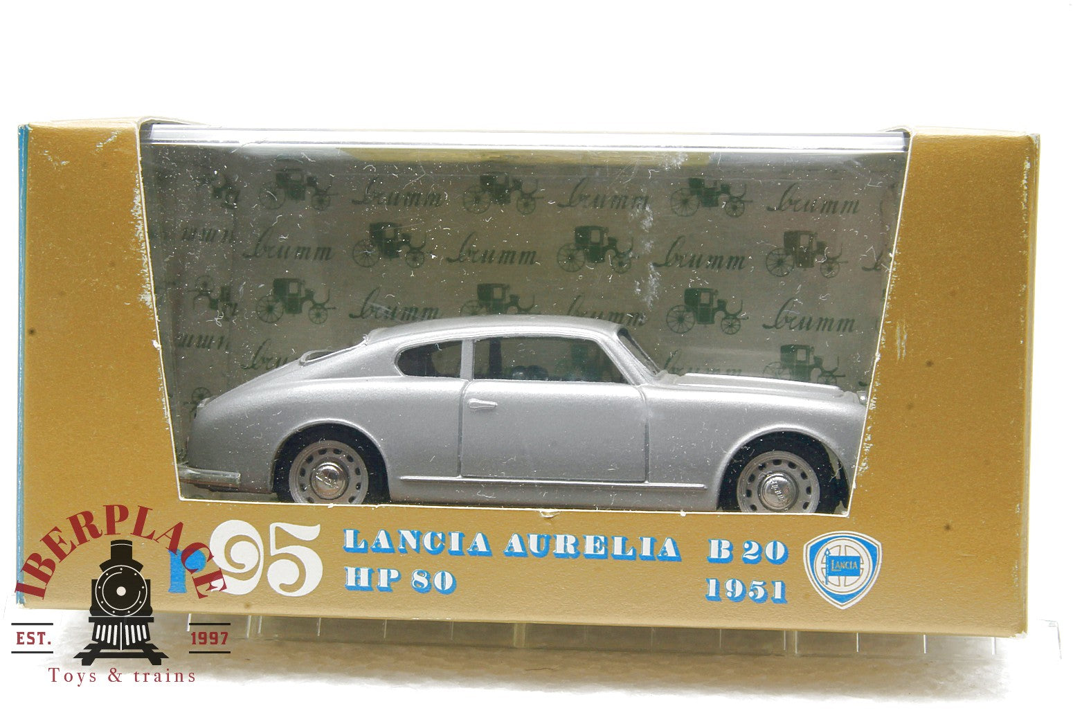 escala 1:43 Brumm oro Lancia aurella B20 1951 automodelismo model cars