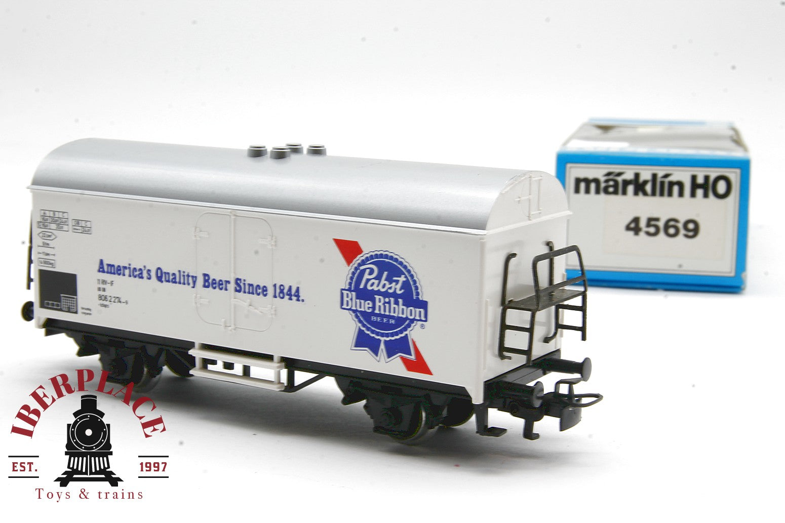 Märklin 4569 vagón mercancías DB 806 2 274-9 America's Quality Beer H0 escala 1:87 ho 00