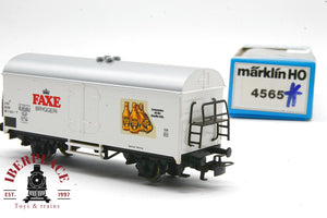Märklin 4565 vagón mercancías FAXE DSB 081 5 649-1 H0 escala 1:87 ho 00