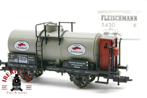 Fleischmann 5430 K vagón mercancías Mobiloel Schmieroele escala H0 1:87 ho 00