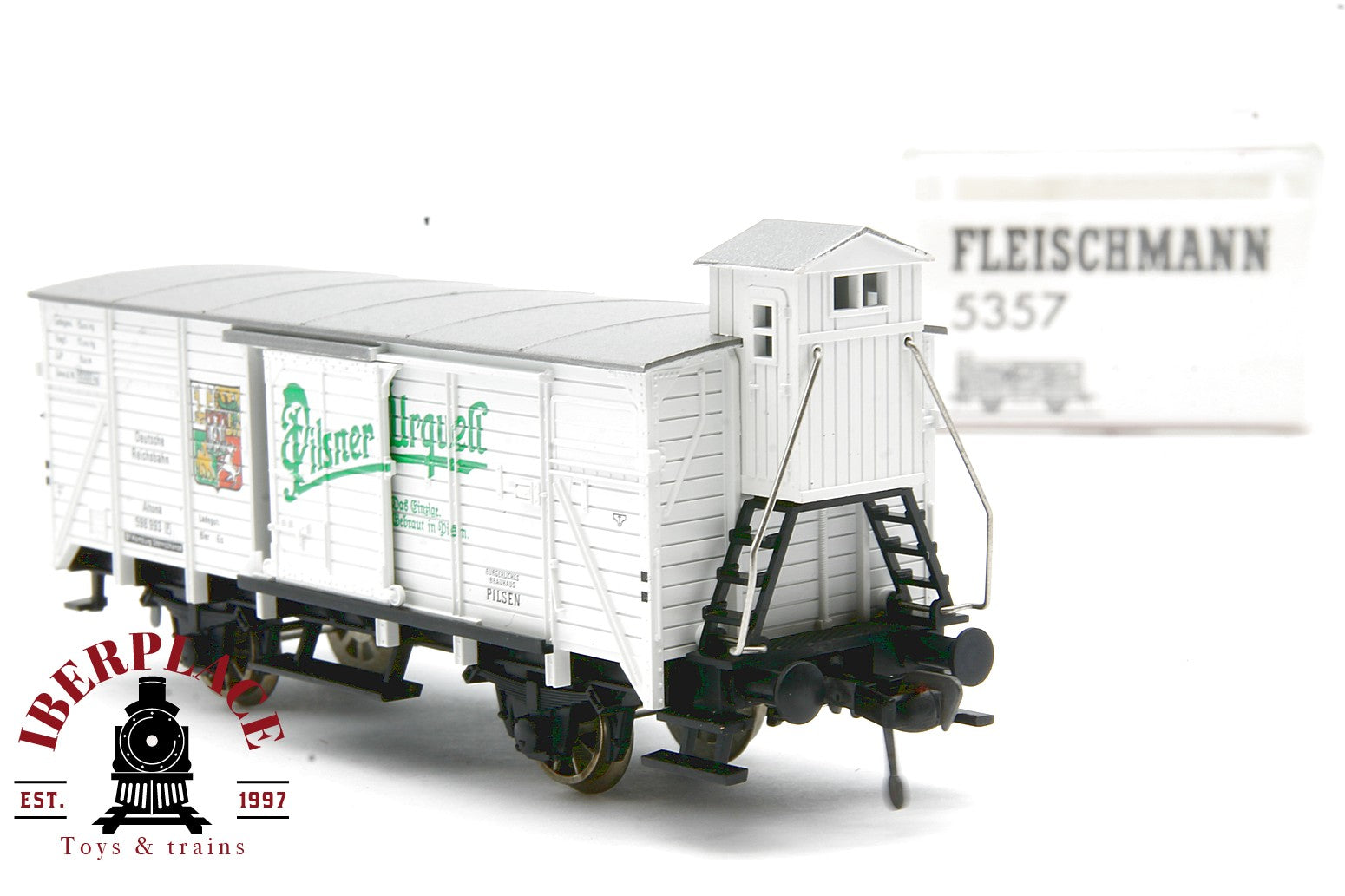 Fleischmann 5357 vagón mercancías Pilsner DR 598 993 H0 1:87 ho 00