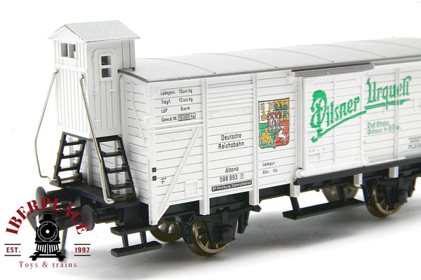 Fleischmann 5357 vagón mercancías Pilsner DR 598 993 H0 1:87 ho 00