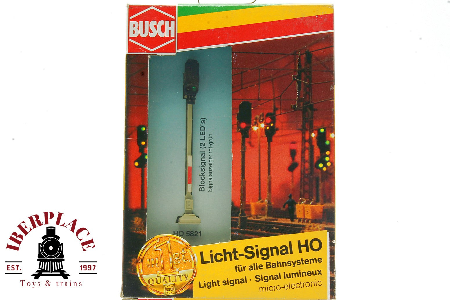 Busch 5821 semáforo señal principal escala H0 1:87 ho 00