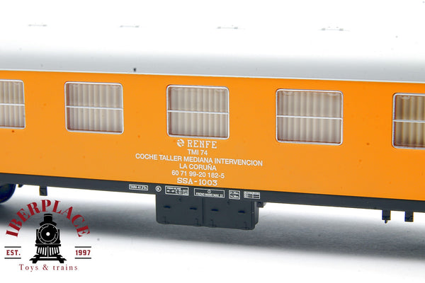 Electrotren 5082K vagón pasajeros RENFE R.N SSA 1003 taller mediana la coruña escala H0 1:87 ho 00
