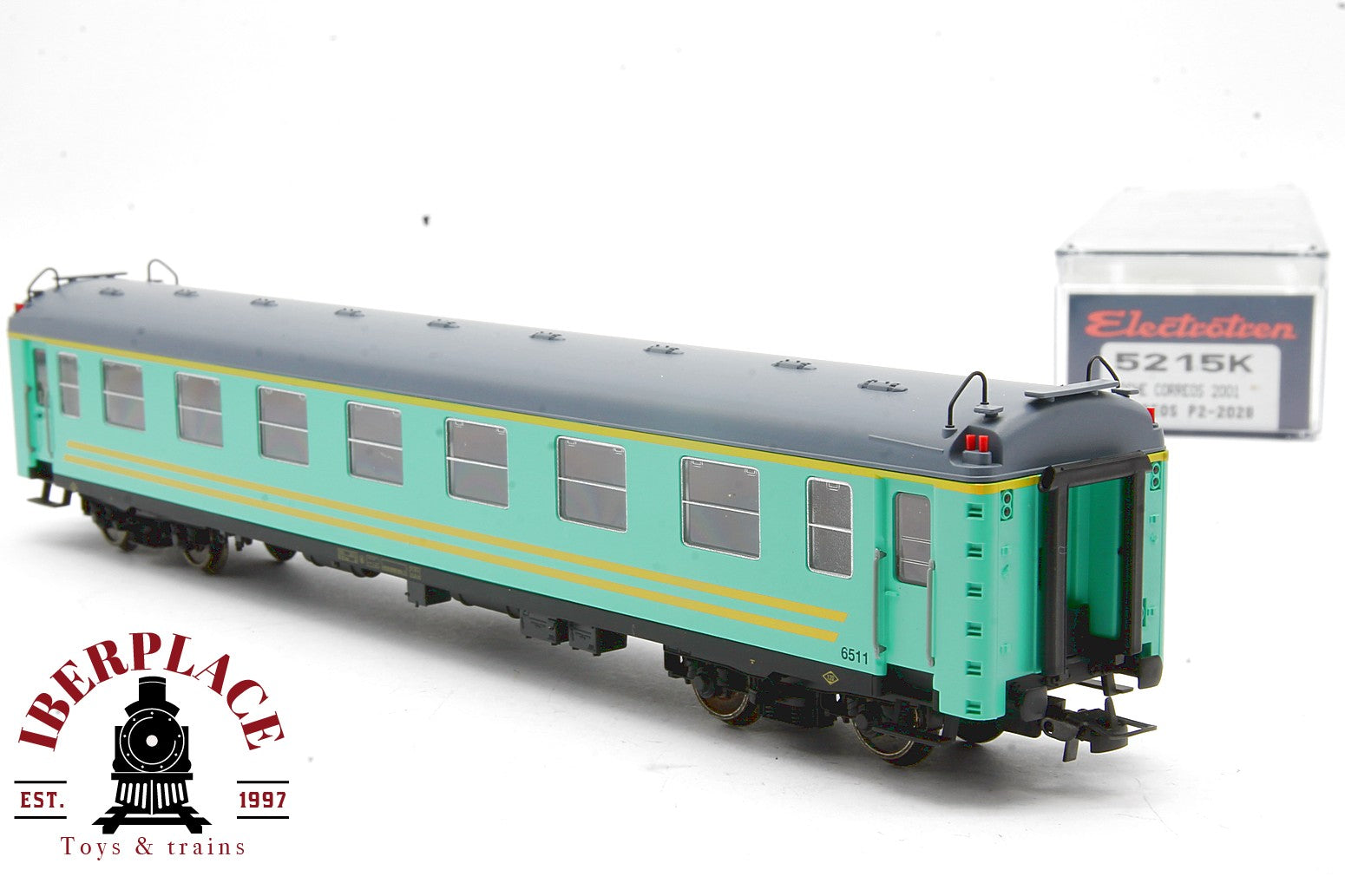 Electrotren 5215K vagón pasajeros RENFE R.N 6511 escala H0 1:87 ho 00