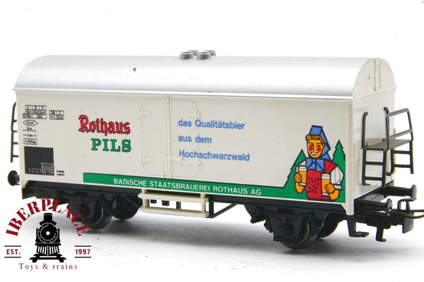 Märklin vagón mercancías Rothaus Pils  escala H0 1:87 ho 00