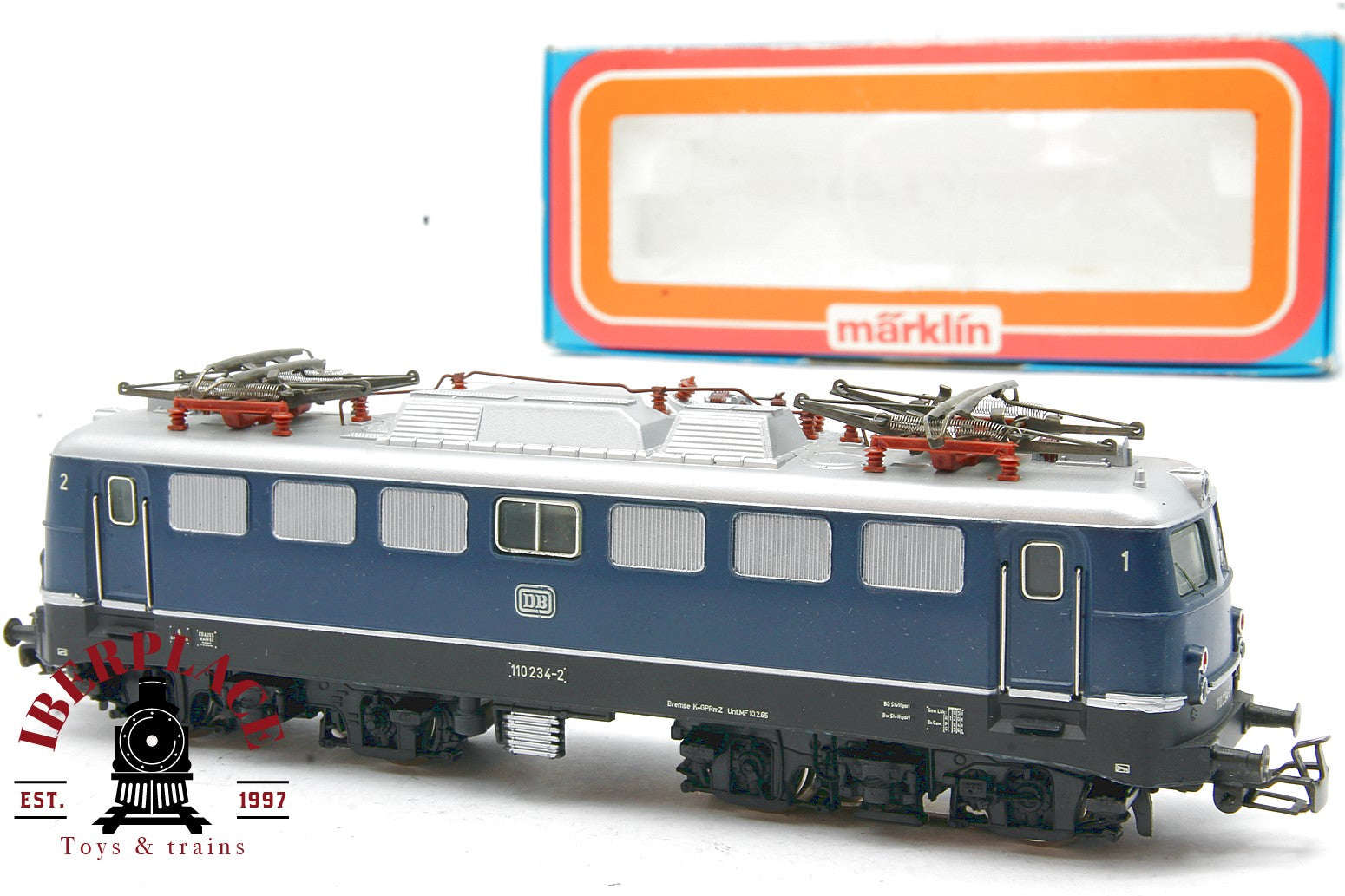 Märklin 3039 locomotora eléctrica DB 110 234-2 escala H0 1:87 ho 00