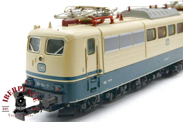 Märklin 3058 locomotora eléctrica DB 151 104-7 escala H0 1:87 ho 00