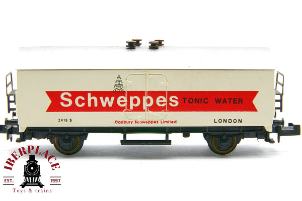 Ibertren 383 vagón mercancías frigorífico Schweppes tonic water  N escala 1:160