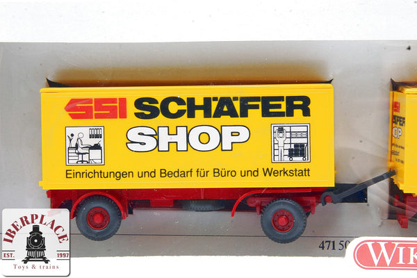 Wiking 471 50 camión Man Schäfer shop escala 1/87 automodelismo model cars ho 00