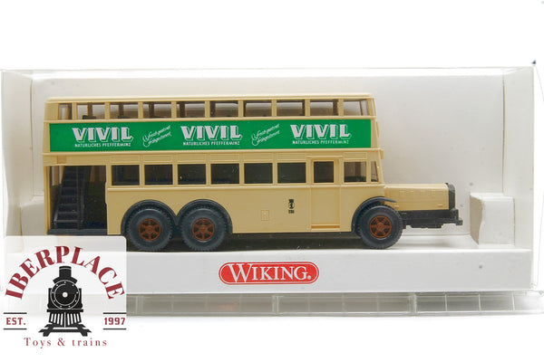 Wiking 873 01 26 Berliner D38 Vivil Bus escala 1/87 automodelismo model cars ho 00