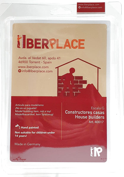 G escala 1:22,5 figuras Iberplace 40017 Constructores Casas Set