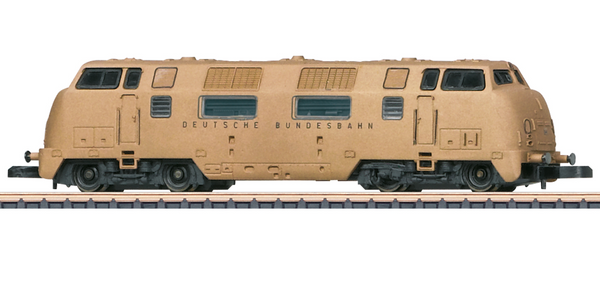 Z 1:220 Märklin 88207 Locomotora diésel de la serie V 200 de bronce auténtico