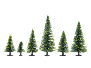 N Z escala 1:160 1:220 Noch 32925 Abetos paisaje model trees 10x 3,5-9cm