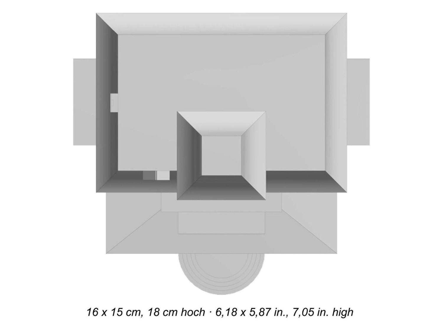 H0 1:87 escala ho Noch 66990 Casa embrujada con sonidos de lamentos de fantasmas y efectos de luz
