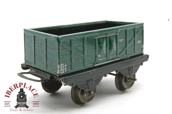vagon en chapa DB 1721 vagón mercancias 1:45 escala 0  Modelismo ferroviario