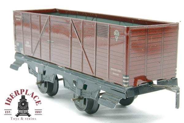 vagon en chapa DB 42165 1:45 escala 0 vagon mercancias Modelismo ferroviario