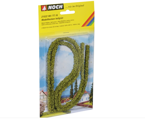 Noch 21522 setos artificiales verdes 2 piezas 50cm H0 escala 1:87 ho 00